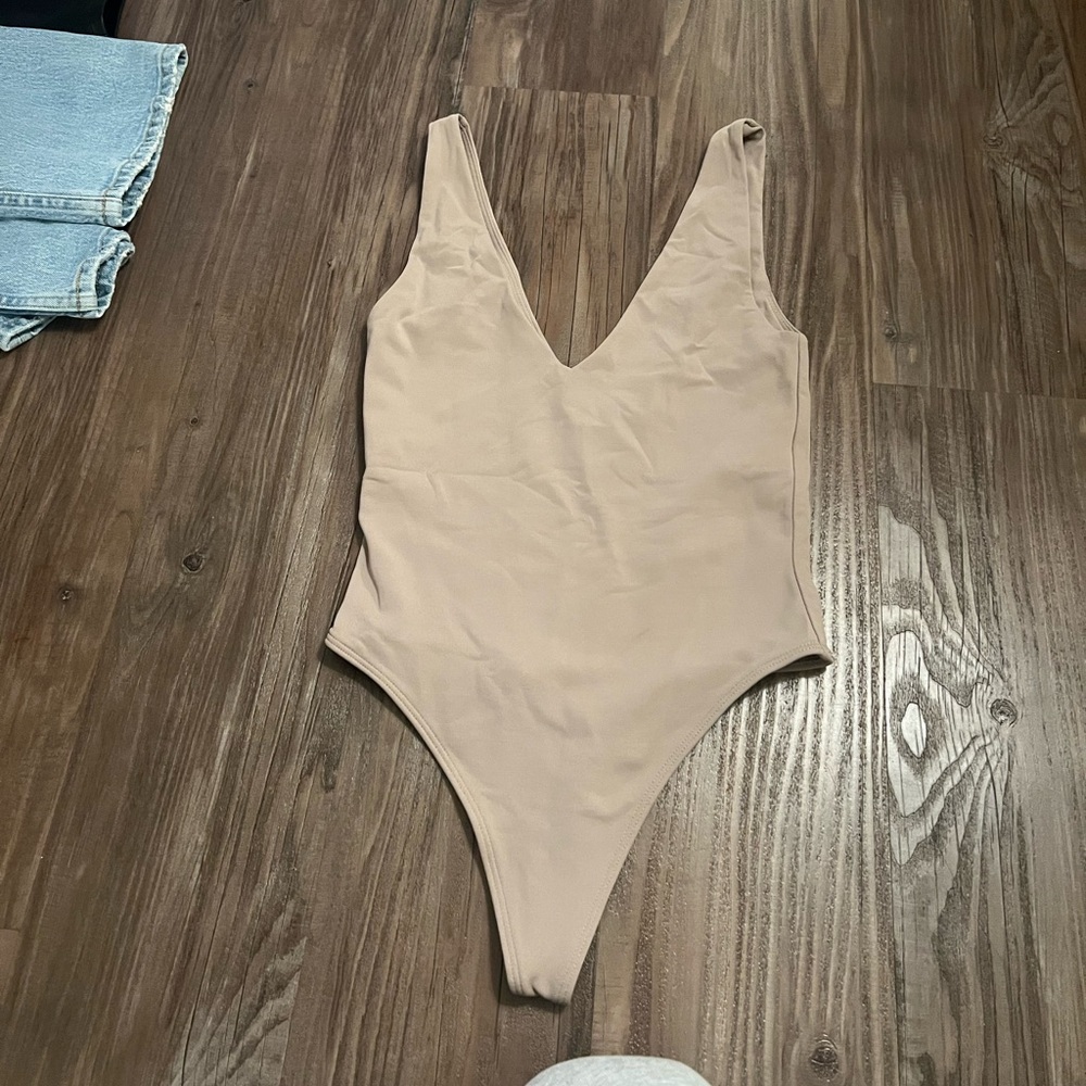 Elegant Tan Bodysuit for Women